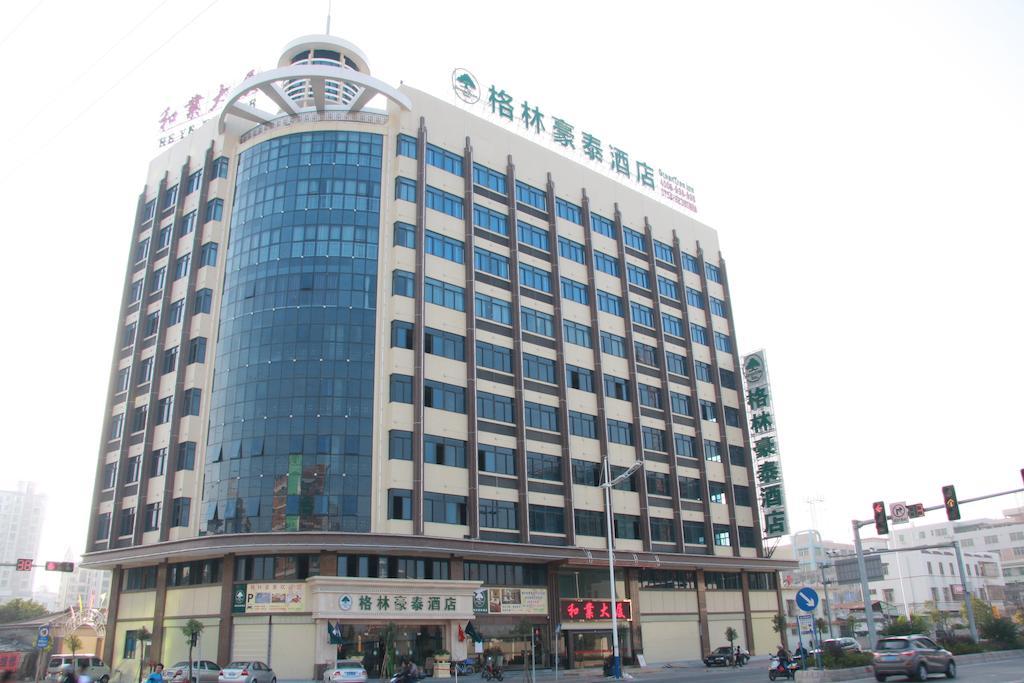 Greentree Inn Guangdong Shantou Chengjiang Road Business Hotel Exteriör bild